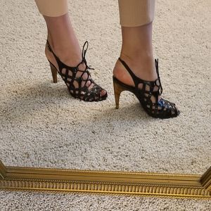 Stuart Weizman high heels leather 7 6.5